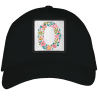 Gorra adulto con parche Letra O