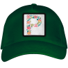 Gorra adulto con parche Letra P