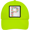 Gorra infantil con parche Letra P