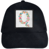 Gorra infantil con parche Letra Q