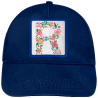 Gorra infantil con parche Letra R