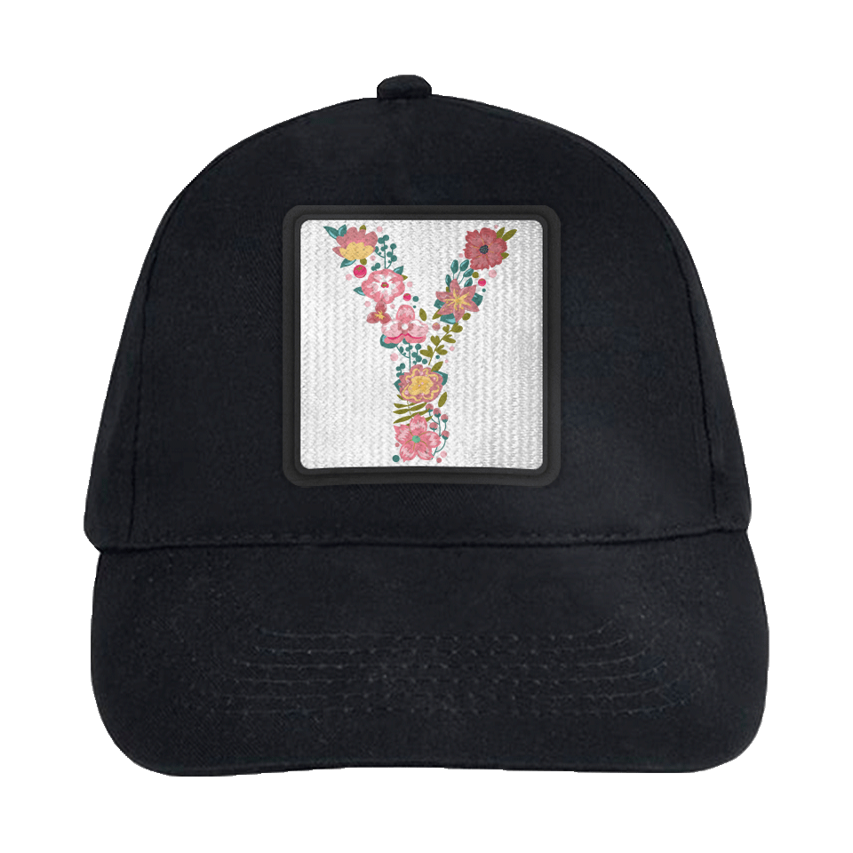 Gorra infantil con parche Letra Y