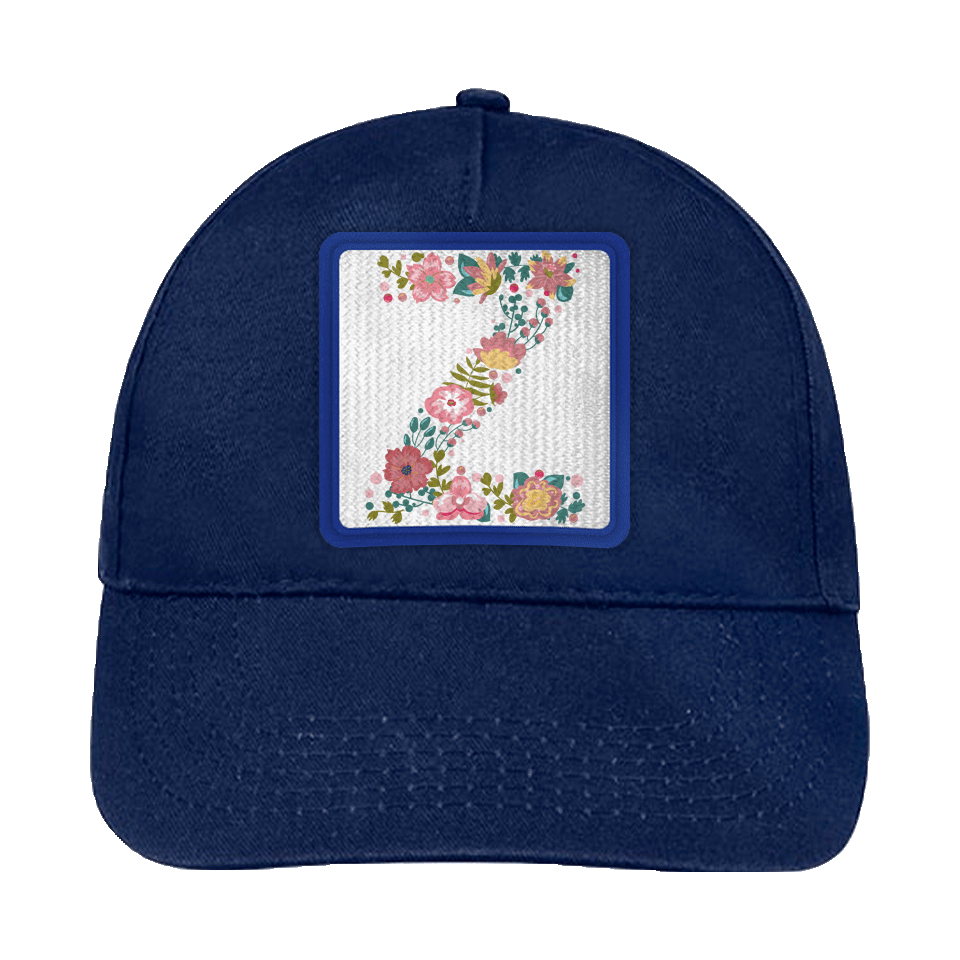 Gorra infantil con parche Letra Z