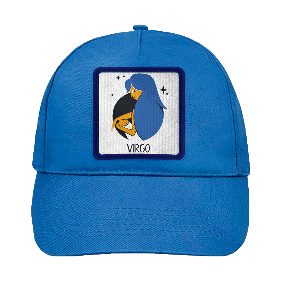 Gorra infantil con parche Virgo