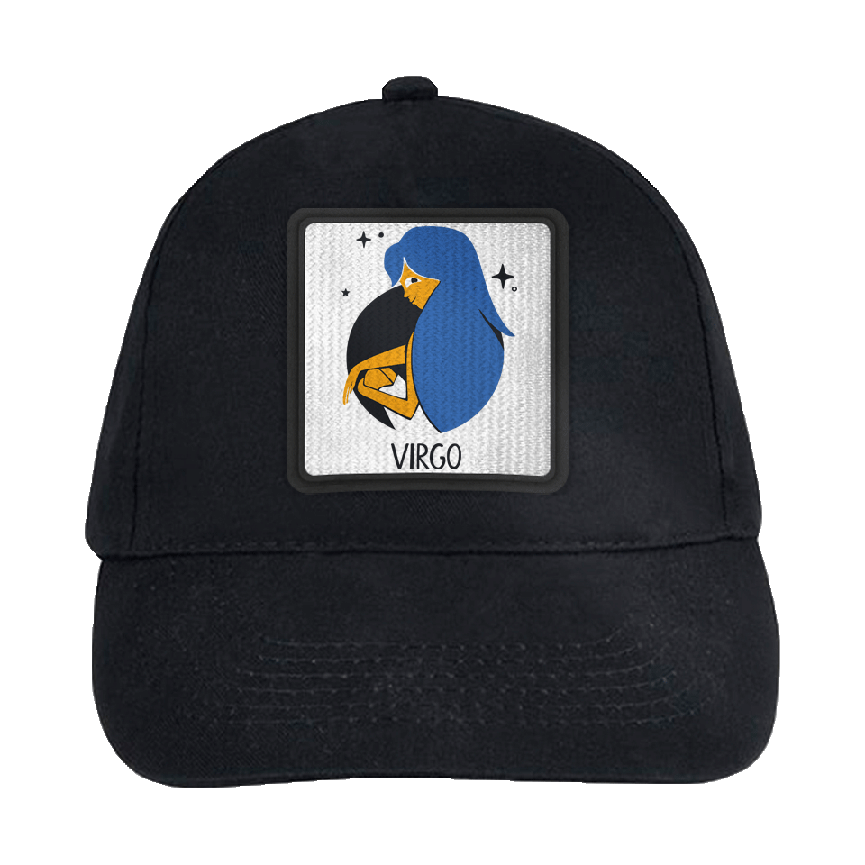 Gorra infantil con parche Virgo
