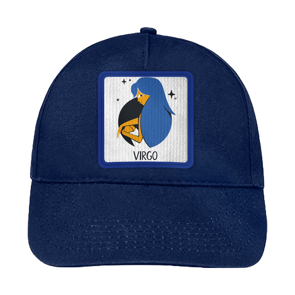 Gorra infantil con parche Virgo
