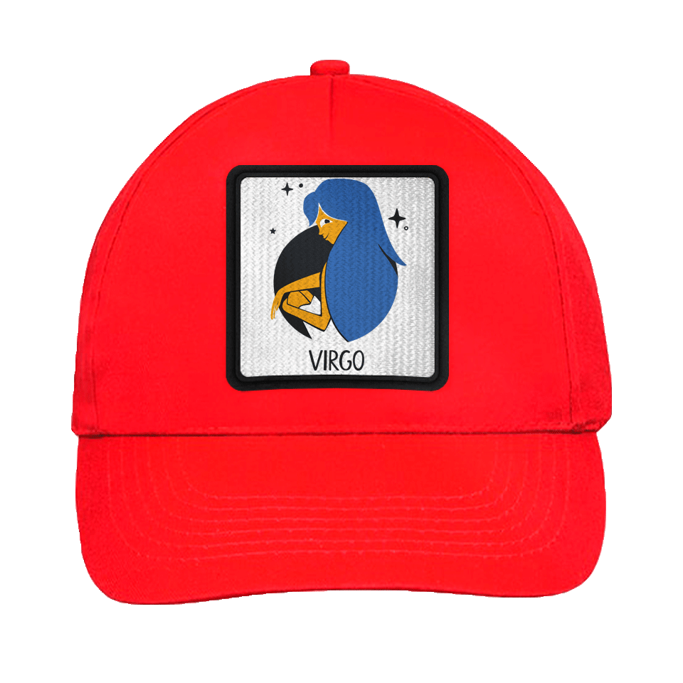 Gorra infantil con parche Virgo