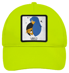 Gorra infantil con parche Virgo