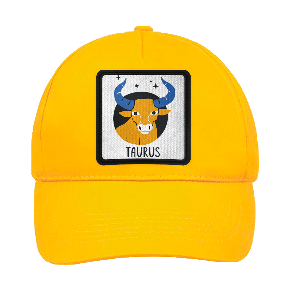 Gorra infantil con parche Taurus