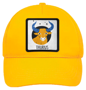 Gorra infantil con parche Taurus