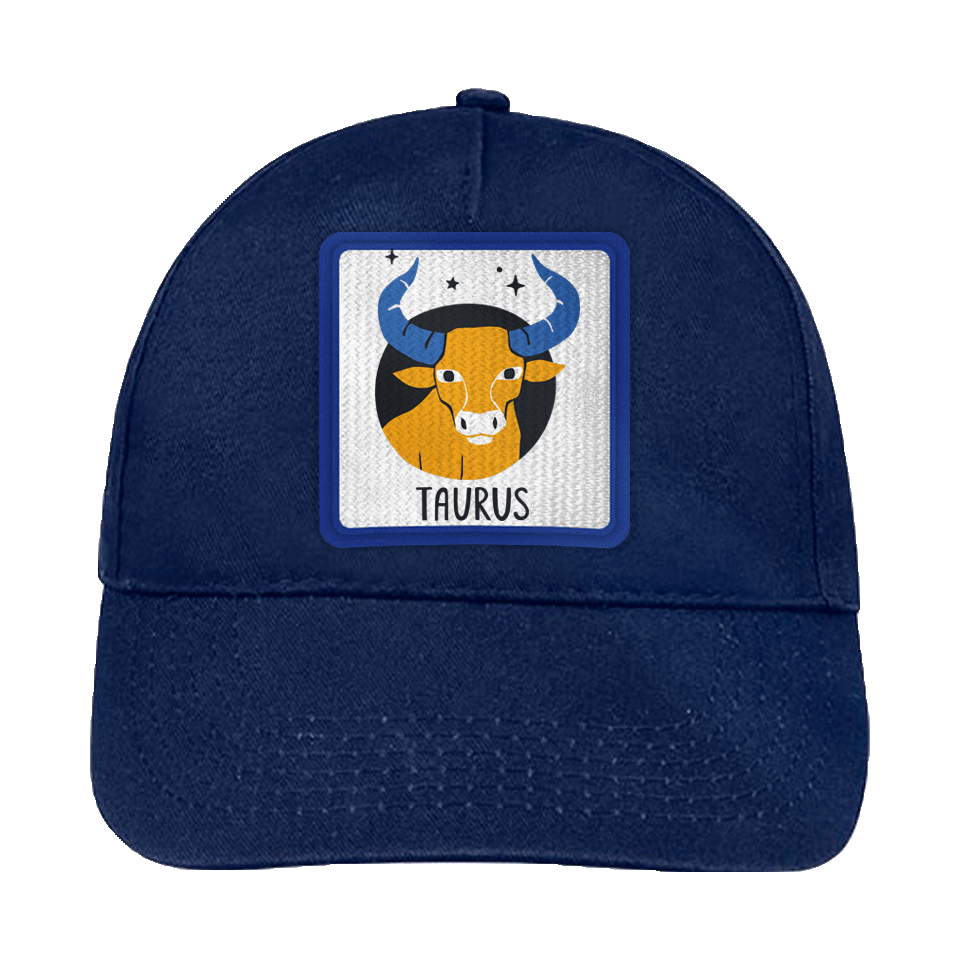 Gorra infantil con parche Taurus