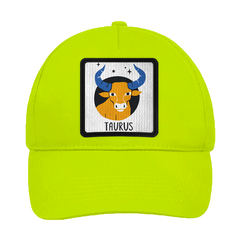 Gorra infantil con parche Taurus