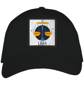 Gorra adulto con parche Libra