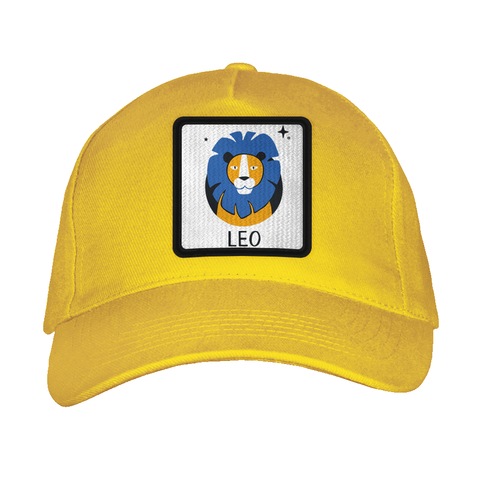 Gorra adulto con parche Leo