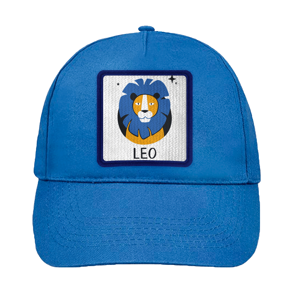 Gorra infantil con parche Leo