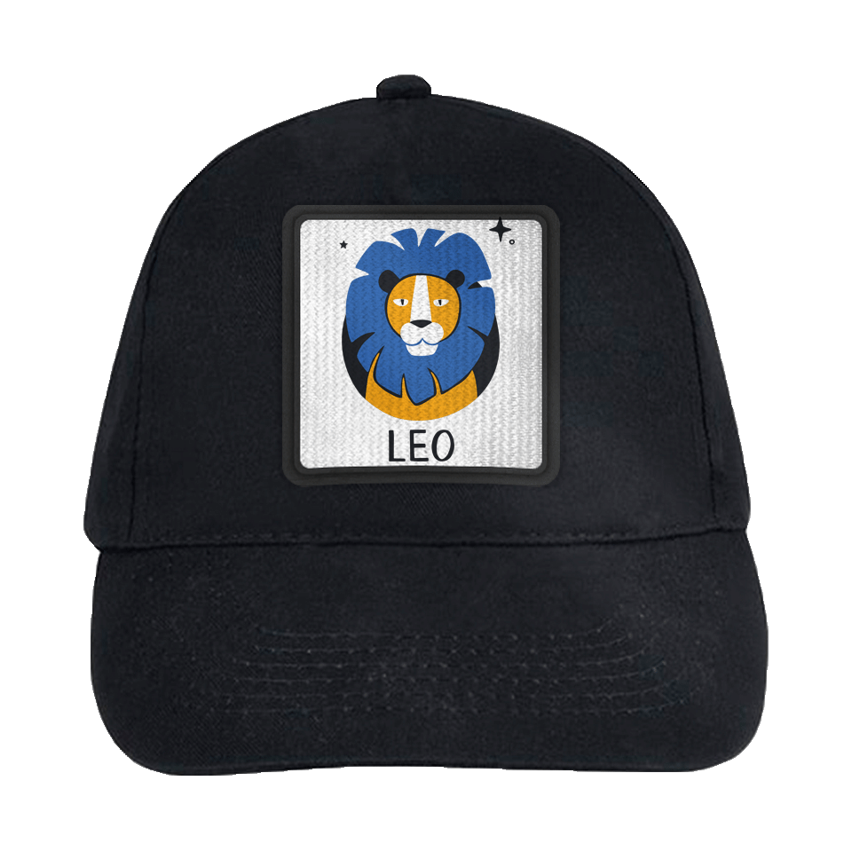 Gorra infantil con parche Leo