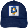 Gorra infantil con parche Leo