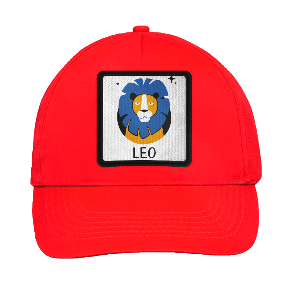 Gorra infantil con parche Leo