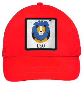 Gorra infantil con parche Leo