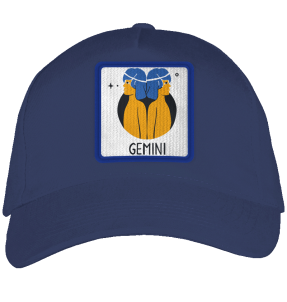 Gorra adulto con parche Géminis
