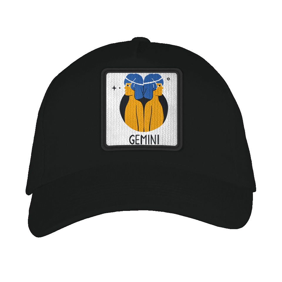 Gorra adulto con parche Géminis