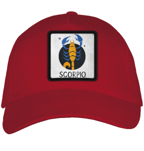 Gorra adulto con parche Escorpio