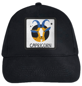 Gorra infantil con parche Capricornio