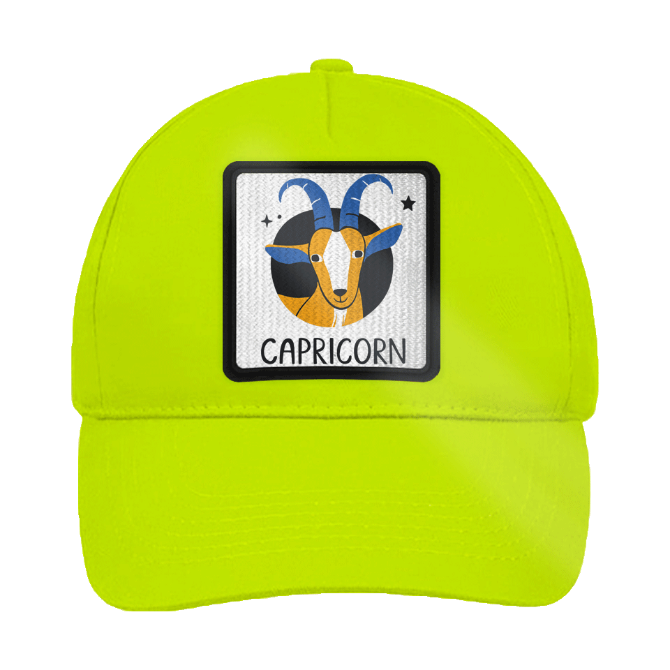 Gorra infantil con parche Capricornio
