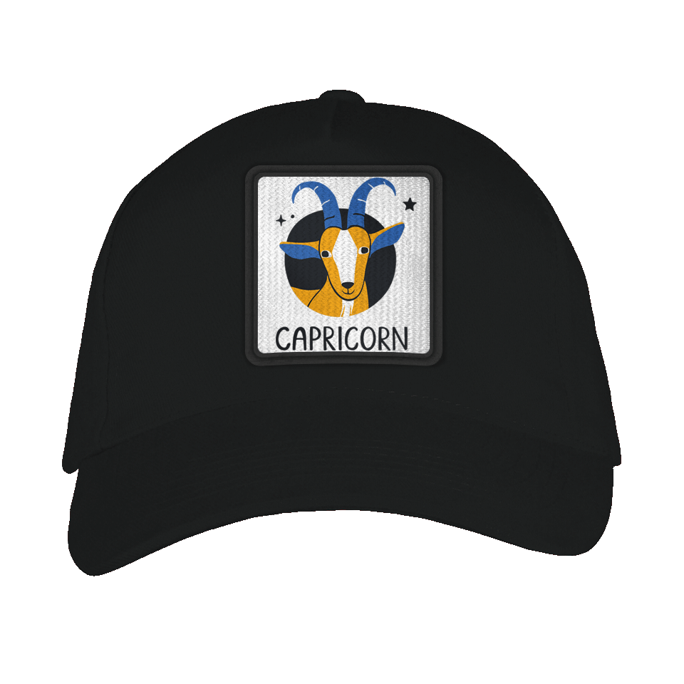 Gorra adulto con parche Capricornio