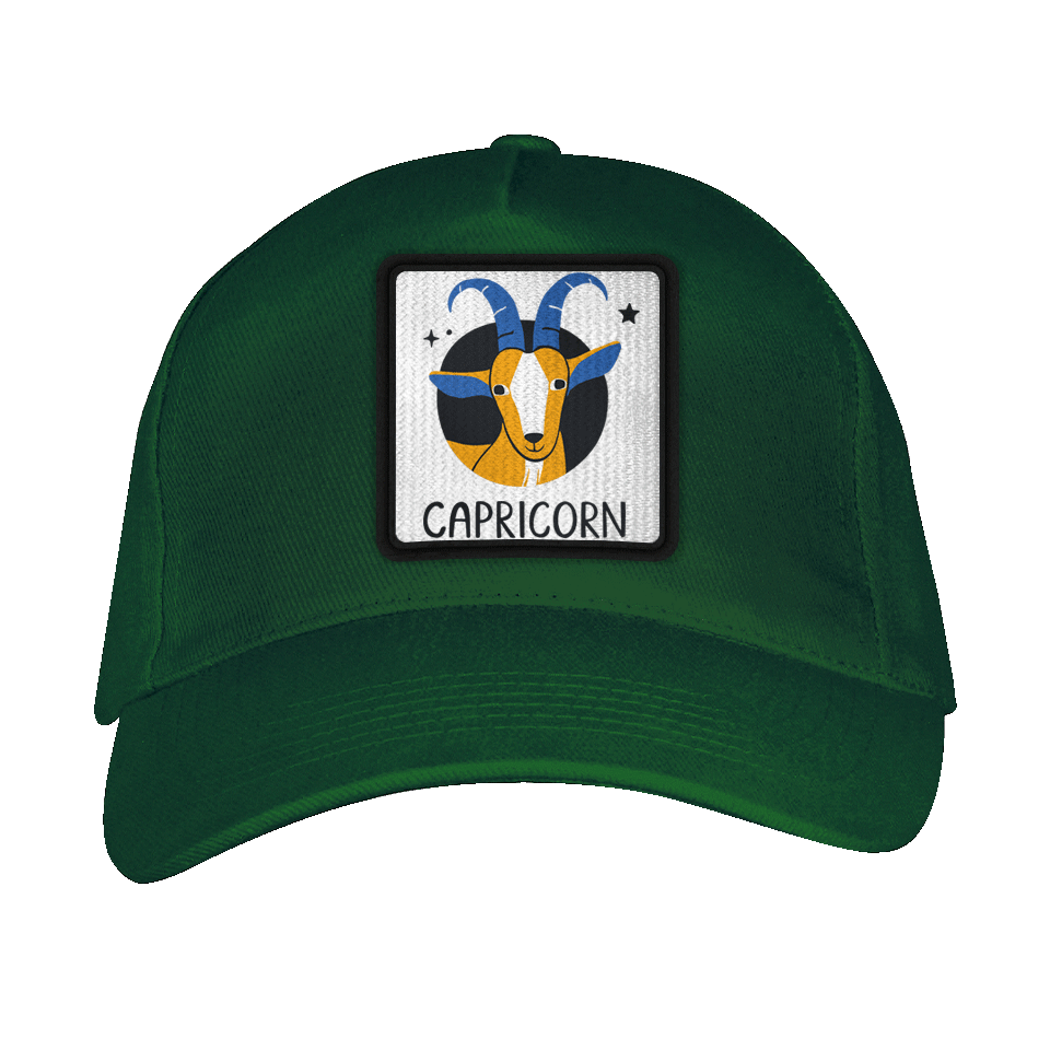Gorra adulto con parche Capricornio