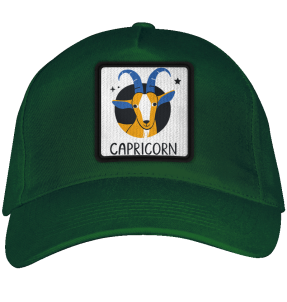 Gorra adulto con parche Capricornio