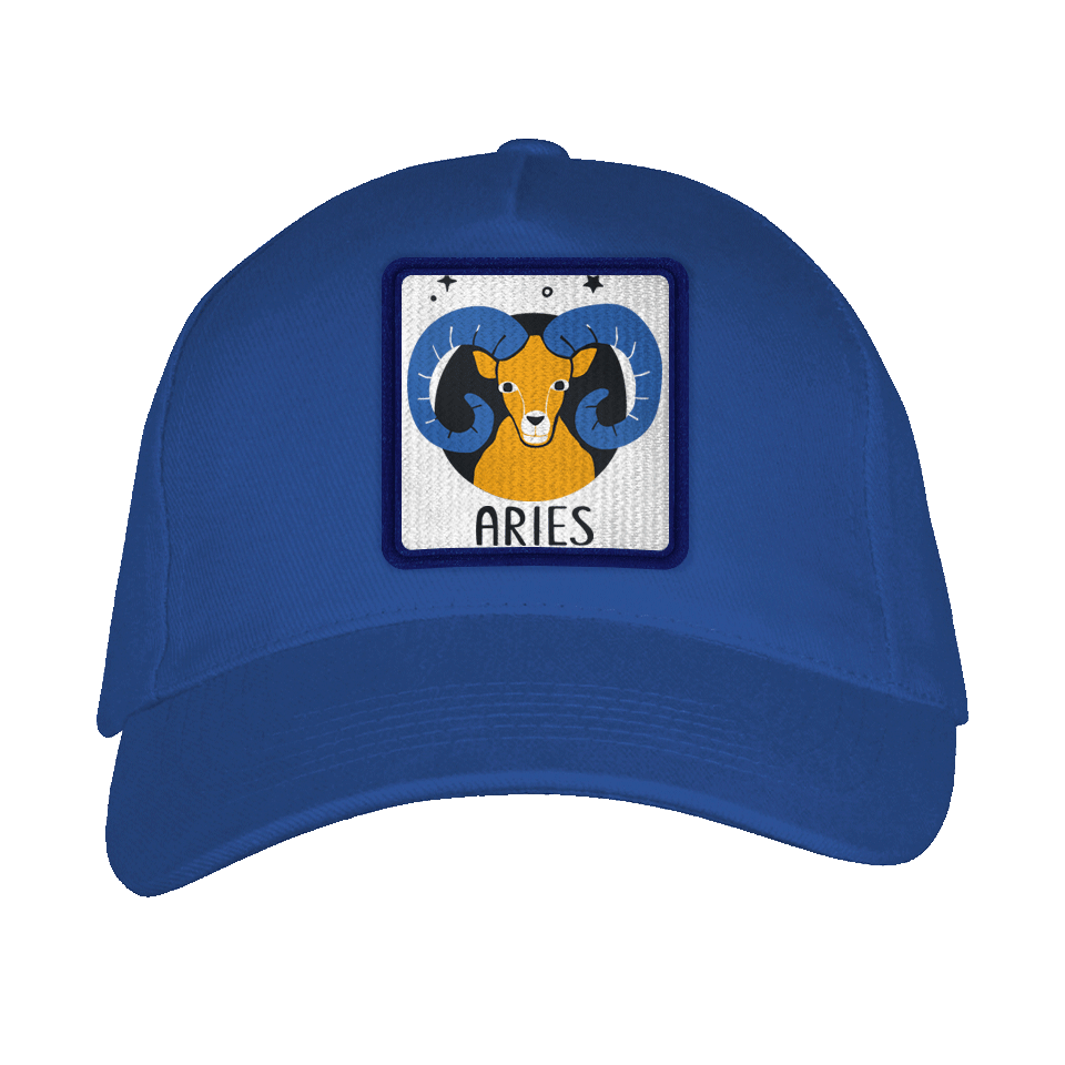 Gorra adulto con parche Aries