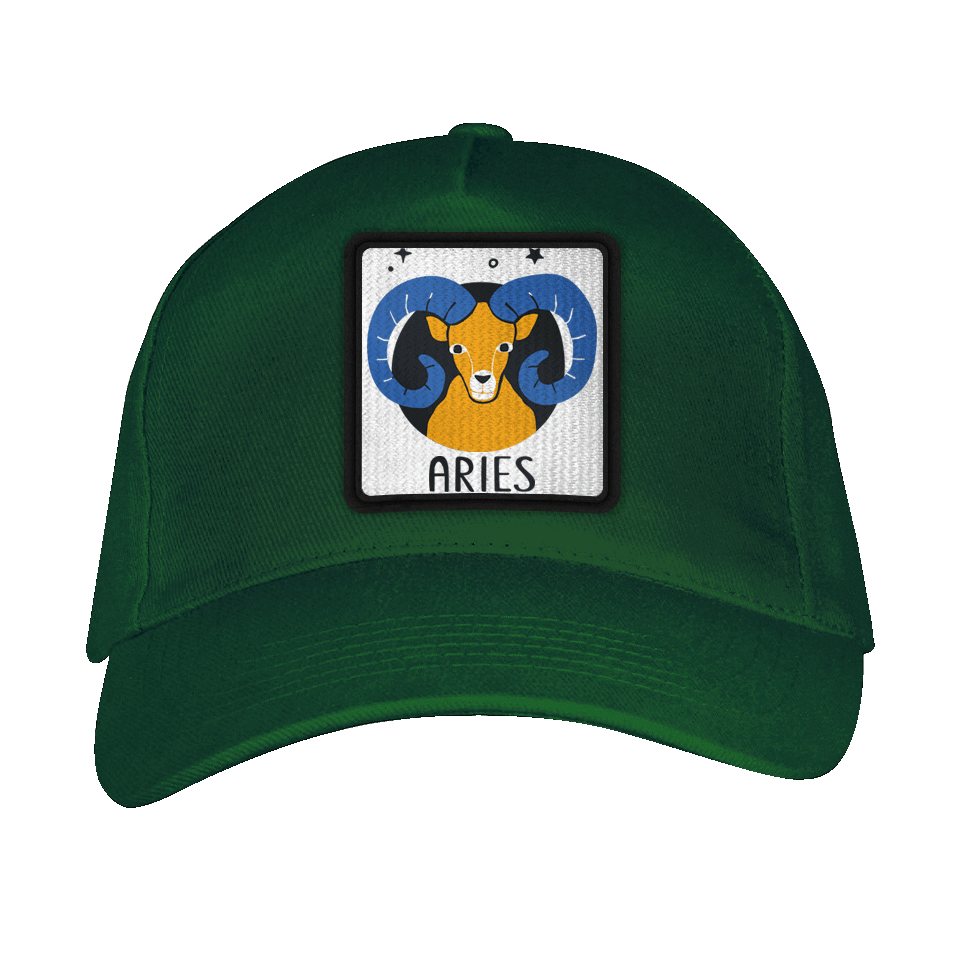 Gorra adulto con parche Aries