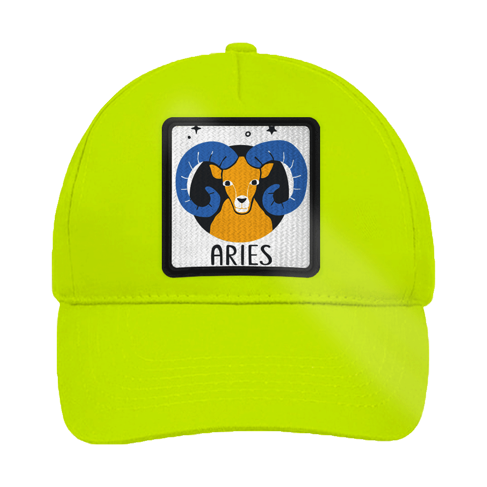 Gorra infantil con parche Aries