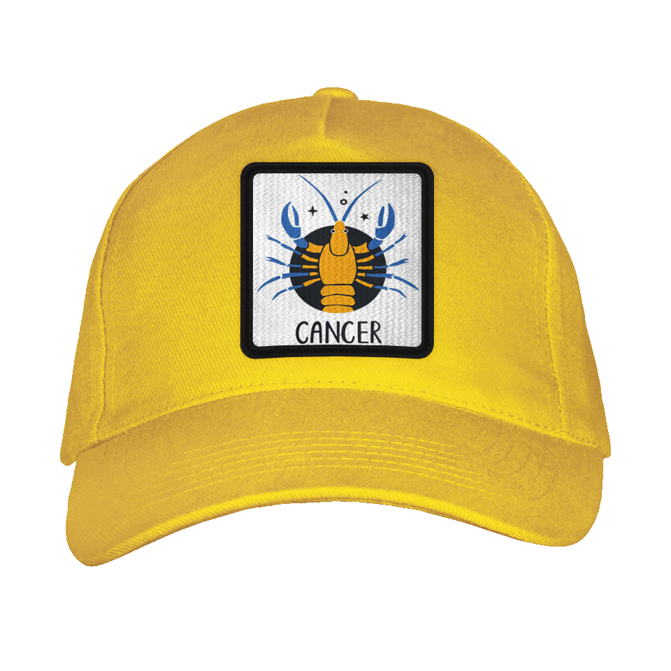 Gorra adulto con parche Cáncer
