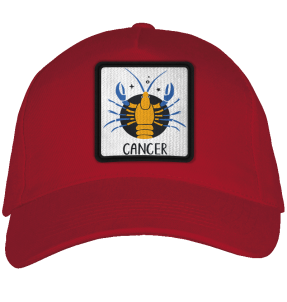 Gorra adulto con parche Cáncer