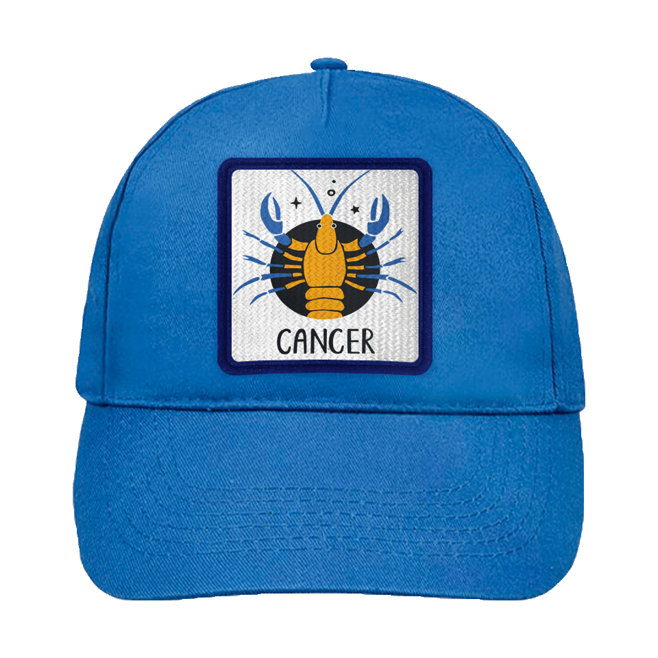 Gorra infantil con parche Cáncer