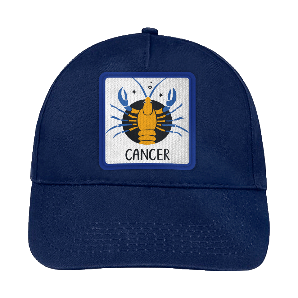 Gorra infantil con parche Cáncer