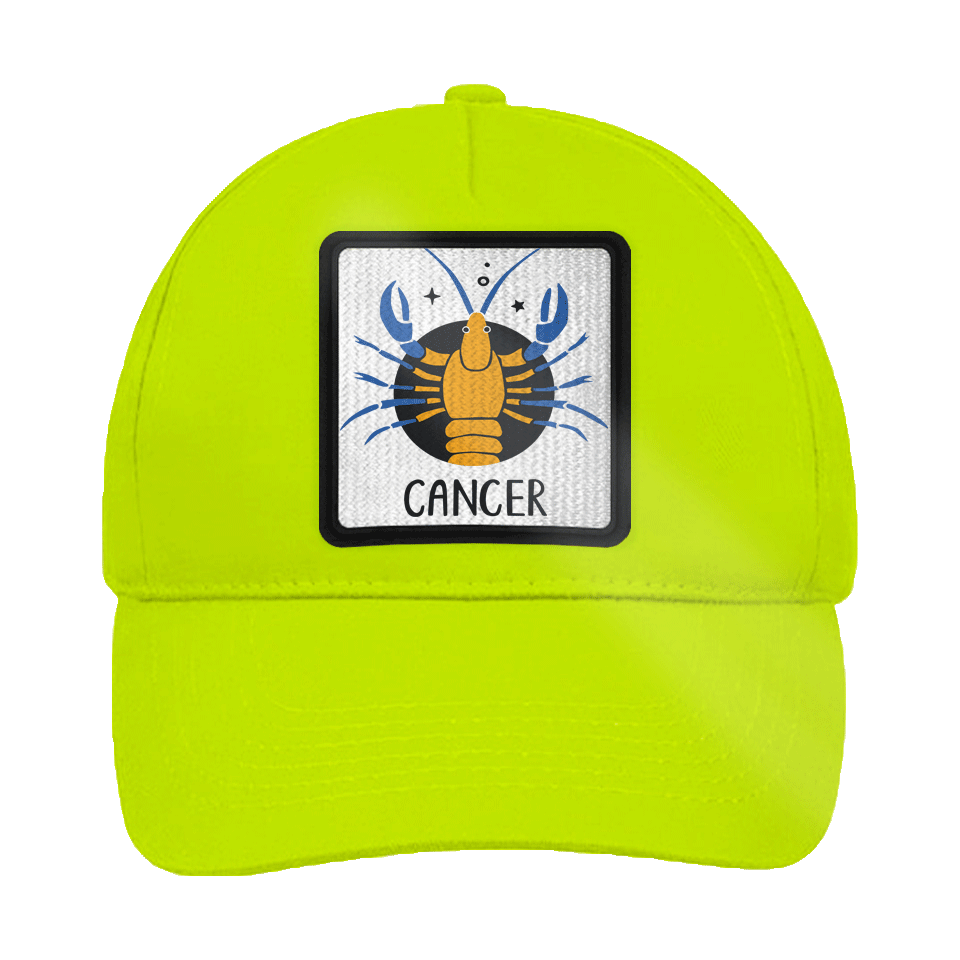 Gorra infantil con parche Cáncer