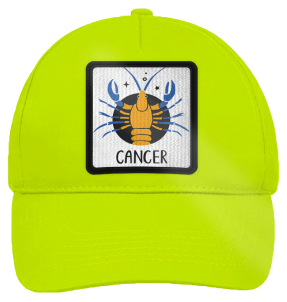 Gorra infantil con parche Cáncer