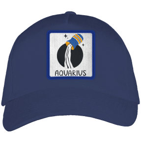 Gorra adulto con parche Acuario