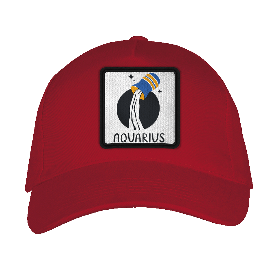 Gorra adulto con parche Acuario