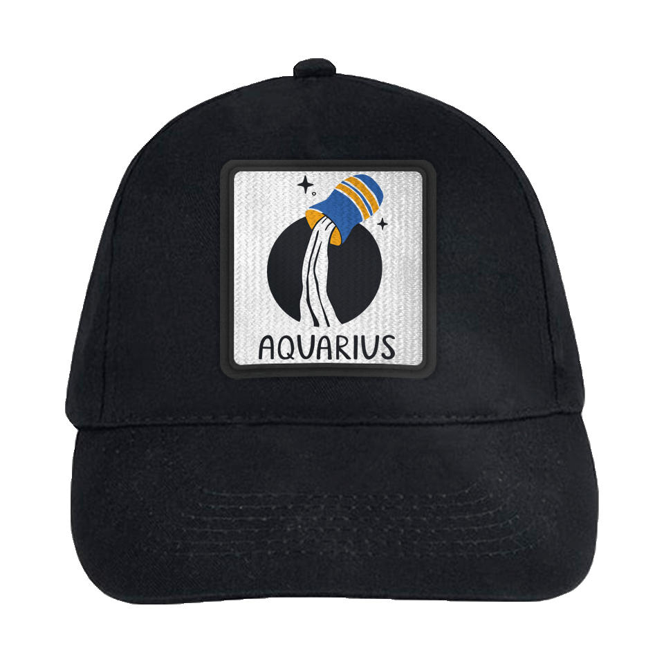 Gorra infantil con parche Acuario