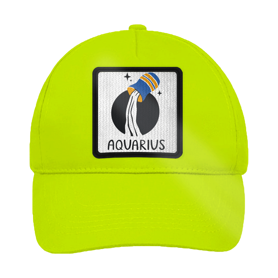 Gorra infantil con parche Acuario