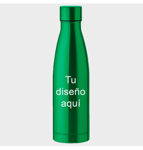 Botella térmica de acero inoxidable 500 ml personalizada