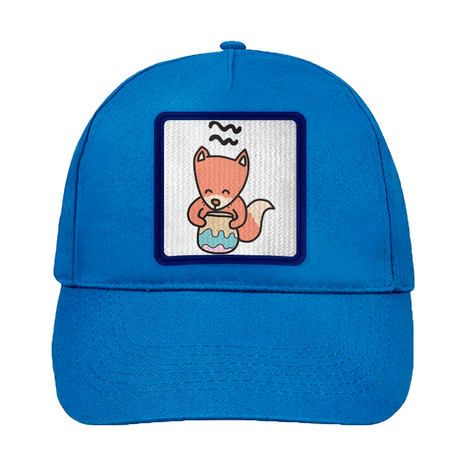 Gorra infantil con parche Dibujo Acuario