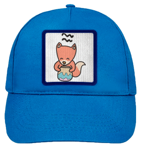 Gorra infantil con parche Dibujo Acuario