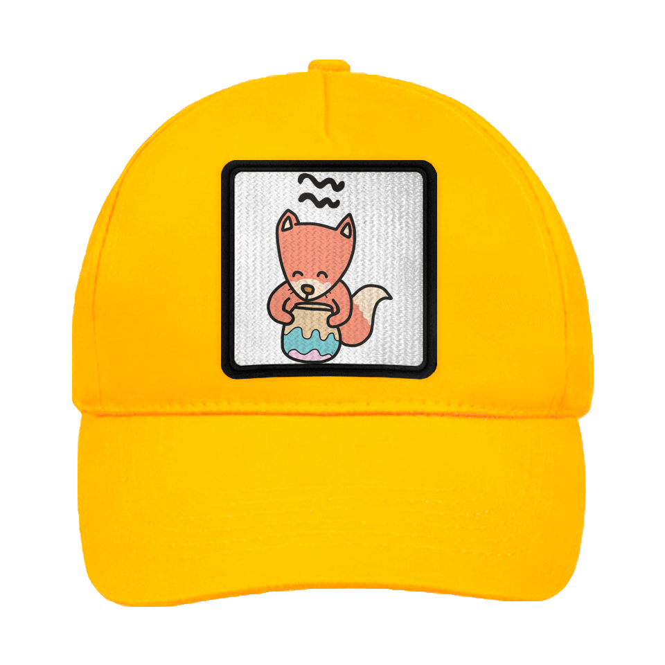 Gorra infantil con parche Dibujo Acuario