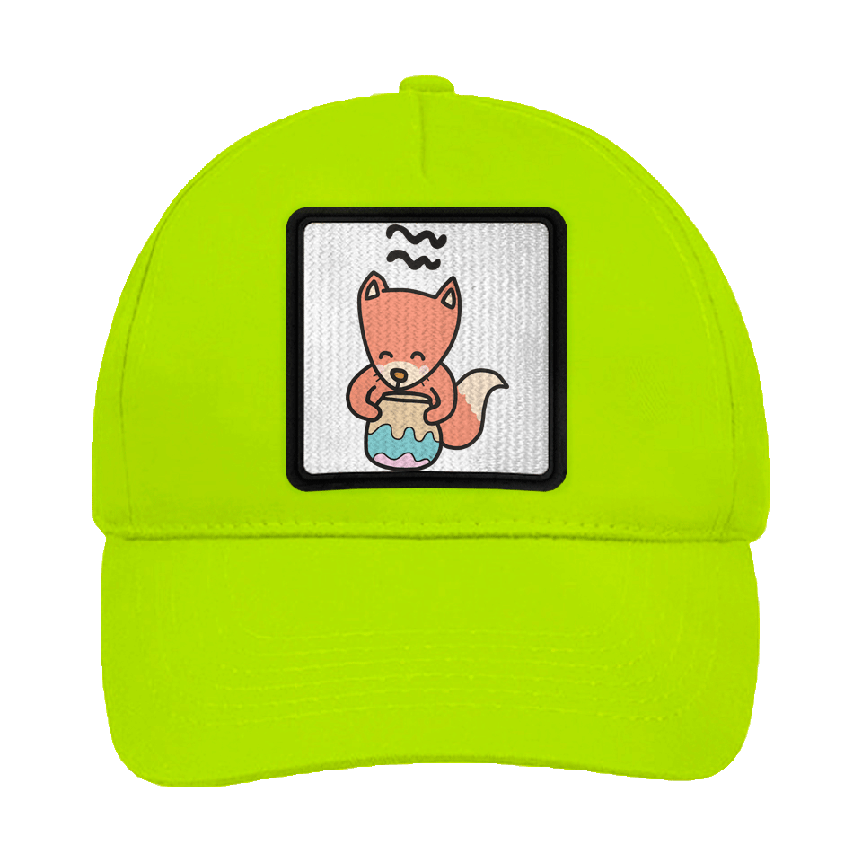 Gorra infantil con parche Dibujo Acuario