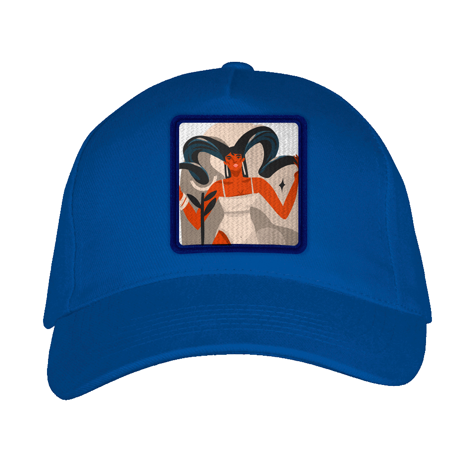 Gorra adulto con parche Mujer Aries